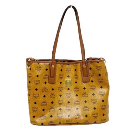 MCM Pre-owned Pre-owned Polyester totes Brun, Dame Vintage Tasker, Størrelse: ONE Size