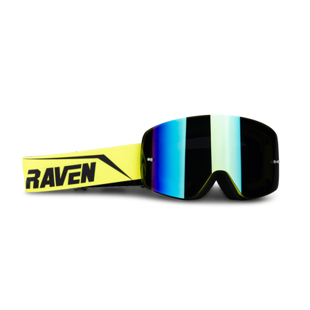 Gafas de Cross Raven Edge Neón/Amarillo/Negro