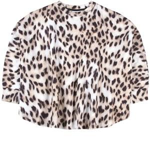 Molo Snowy Leo Fur Marcella Poncho 5-7 Years - Jumpers and knitwear - 5-7 years - Grey - Mädchen