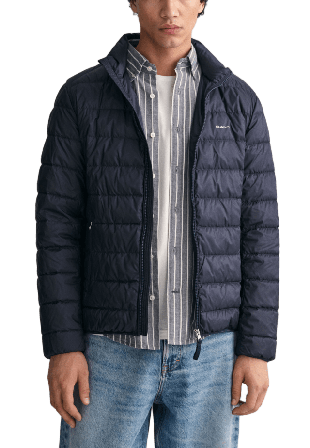 GANT Light Down Jacket Jackor Herr Blå S