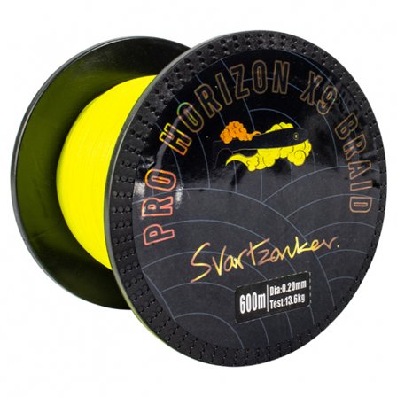 Svartzonker Pro Horizon Braid Yellow 600m - 0,30mm, 22,3 kg