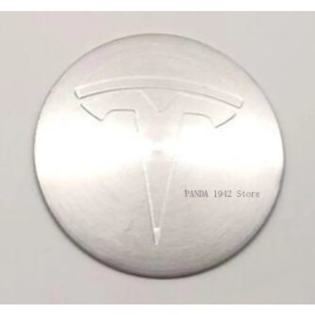 4 ST Navkapslar Centrumkåpa Emblem Klistermärke för Tesla Model 3 Y S X Flera Färger