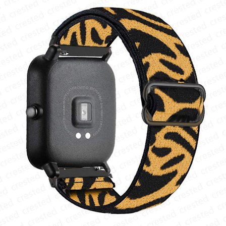 20mm/22mm band för Amazfit Gts 4//2/2e/3/gts2 Mini/gtr 4/3/ pro/gtr2/47mm/stratos Nylon Elastiskt watch Amazfit bipsband