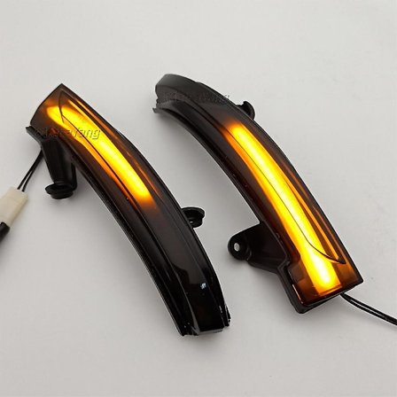 Dynamisk blinklys LED til Renault Megane 4 Iv Mk4 Talisman Clio 5 V Mk5 Blinklys Sidespejl Indikator Lampe