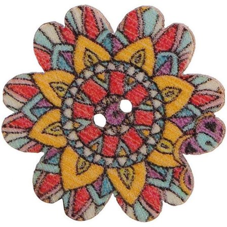 100 st / set Enkla Retro Stil Solros Klassiskt Mönster Cartoon