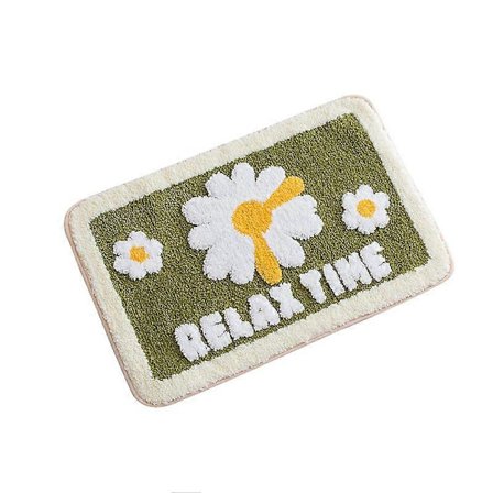 Halkfri Extra Mjuk Dörrmatta Tvättbar, Dusch Toalett Badrumsmatta...