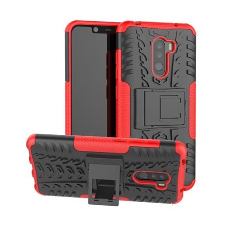 Offroad Etui Xiaomi Pocophone F1 - Rød Red