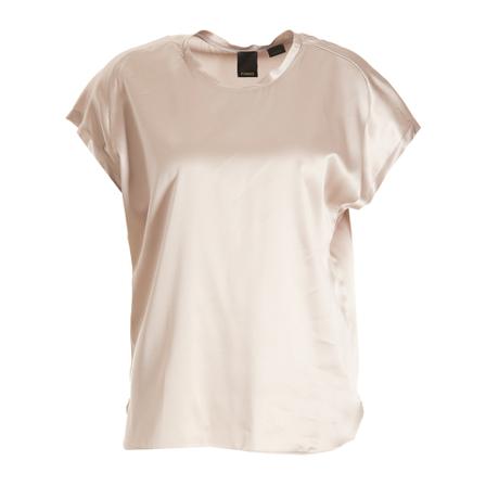 Pinko, T-shirt Beige, Dames, Maat:M