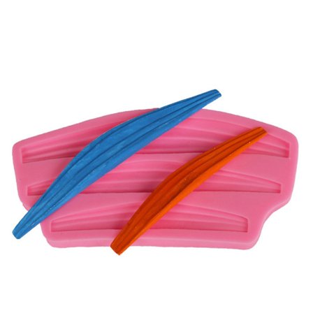 3 kokoa nauhamuotti DIY silikonikakkuvuoka leivontaan Fondant Cupcake Jälkiruoka