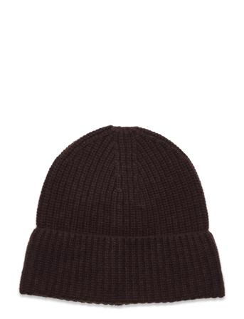 Alexia Knitted Beanie Brown IVY OAK