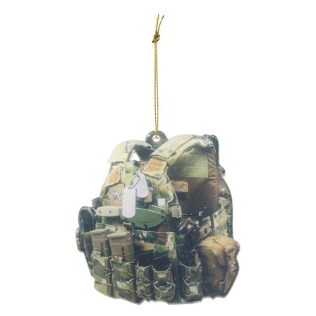 Seal Special Military Force Häng Bröstväska Väst Modell För Bil Interiör Hantverk