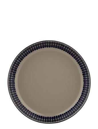Alku Deep Plate 20,5Cm Brown Marimekko Home
