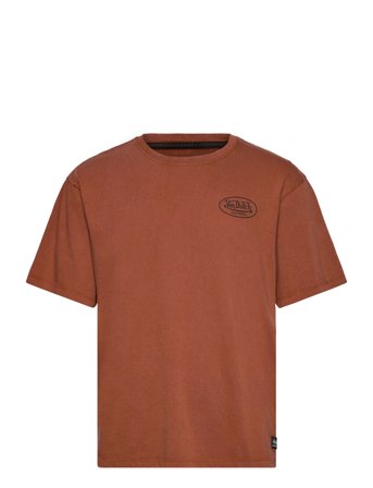 Von Dutch Von Dutch Helmet Cat - Tshirt - Brown - XL