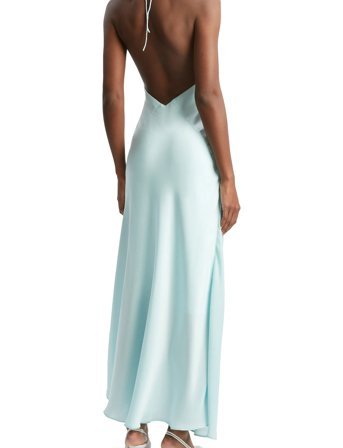 Bardot Aradia Halter Dress - Blue - 36