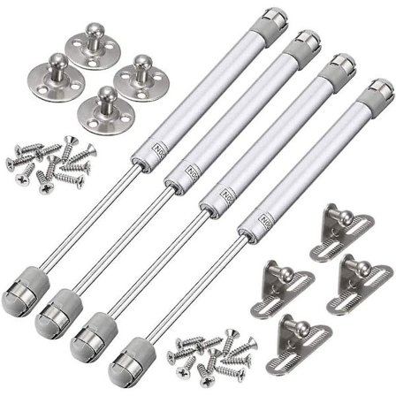 4 stk. Gasfjedre 100N Hydrauliske Hængsler Gasdæmpere Hydrauliske Møbler Luftfjeder Køkkenhydraulik til Løftelåge Skab Køkkenmøbler_yux