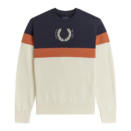 Fred Perry, Sweatshirt Beżowy, Mężczyzna, Rozmiar: L