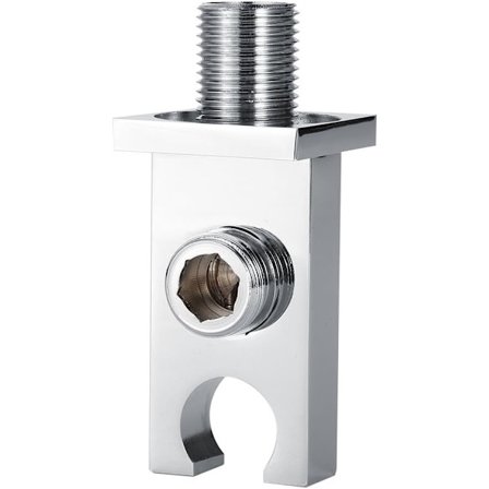 Valurauta suihkukäsivarsi - kuparinen suihkukiinnitys seinään