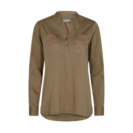 MOS Mosh Jovie Jersey Bluse Brun, Dame