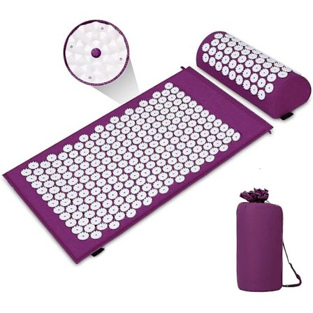 Akupunktioalusta hierontatyynyllä selälle, kaulalle ja hartioille
