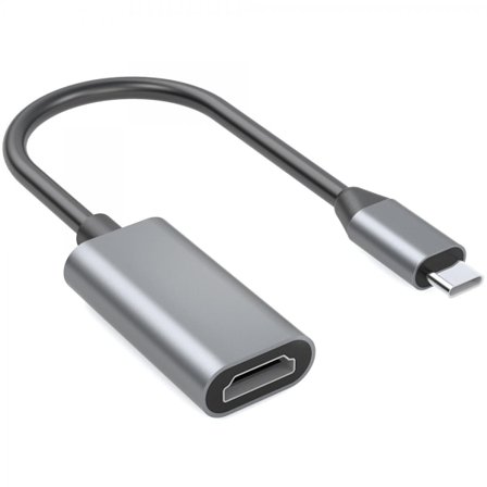 SiGN USB-C till HDMI Adapter 5V, 1A - Musta/Harmaa