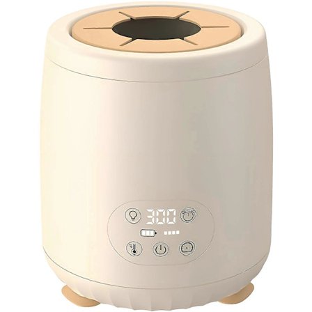 Smart elektrisk milkshake-maskin för bebisar, helautomatisk mjölkblandare med konstant temperatur, mjölktillverkningsapparat för bebisar med inbyggd 