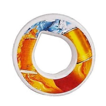 Luftsmaksatt Vattenflaska Poddar Doftsätt Vattenkopp Poddar Dricksvatten Artefakt Doft Böna Pod Frukt Smak Ring (D)