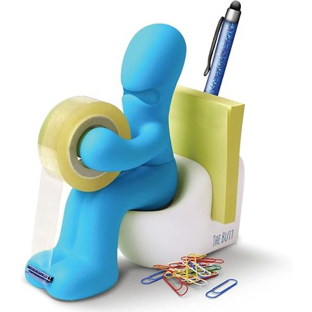 Kontorrekvisita - Morsom tape dispenser - Morsomt og kult kontortilbehør