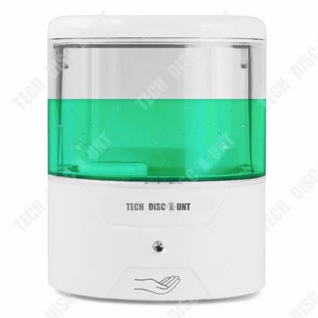 Automatisk tvål dispenser - TD - Infraröd - 600ML - ABS - Vit