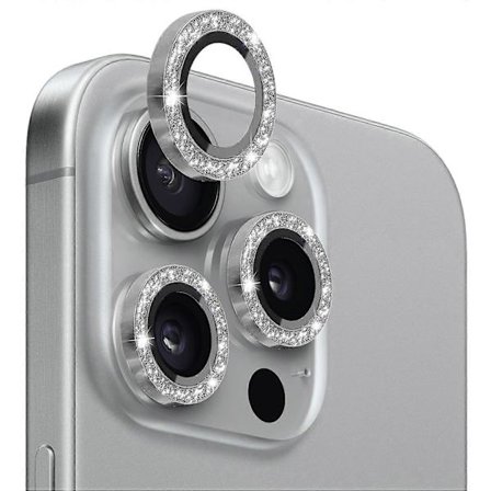 Kompatibel med iPhone 15 Pro Kameralinsebeskyttelse Flerfarvet