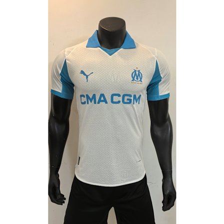 25-26 Olympique de Marseille Hemmatröja Spelare Fotbollsträning T-shirt S-3XL