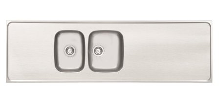 Contura H20 Diskbänk 60 x 200 cm, vändbar vänster, Kök