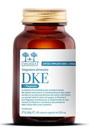 Salugea DKE + Magnesio 60 Capsule - Integratore Vitaminico
