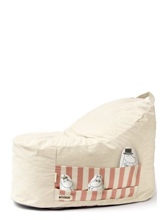 Bean Bag Moomin Home Furniture Pouffes Cream Kid's Concept