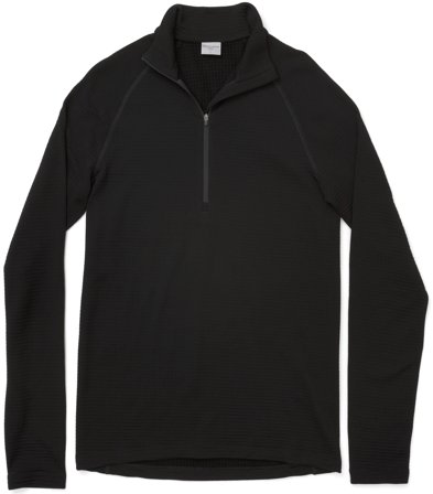 Houdini M's Desoli Thermal Half Zip True Black