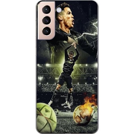 Yhteensopiva Puhelinkuori Samsung Samsung Galaxy S21 Ronaldo