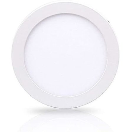 LED Flad Rund Loftlampe 6W Flushmonteret