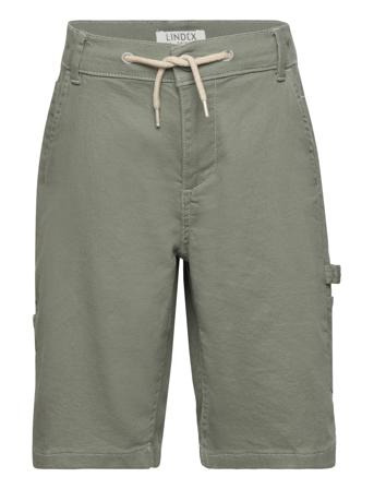Shorts Vilgot Twill Carpenter Shorts Sweat Shorts Grønn Lindex*Betinget Tilbud