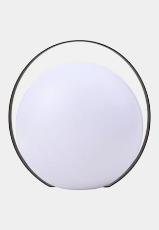 Led Nordic Asta Led-kula med metall ram Ljus & ljusstakar Vit 20 cm