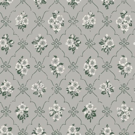 Duro Tapetprov, Lovisa 040-06P Gammalsvenska Papper, Grå, L, , Färg & tapeter