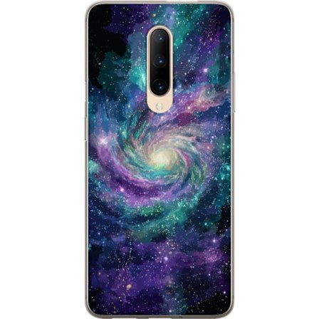 Kompatibelt Mobildeksel til OnePlus 7 Pro Dekorativ orientalsk lykt med halvmåne og stjerner i varm gylden nattmiljø