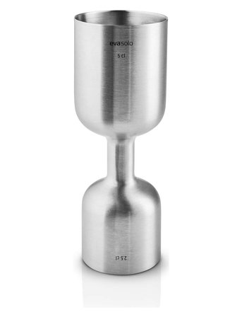 Eva Solo Liquid Lounge Cocktail Målebæger - Silver - 2.5CL/5CL