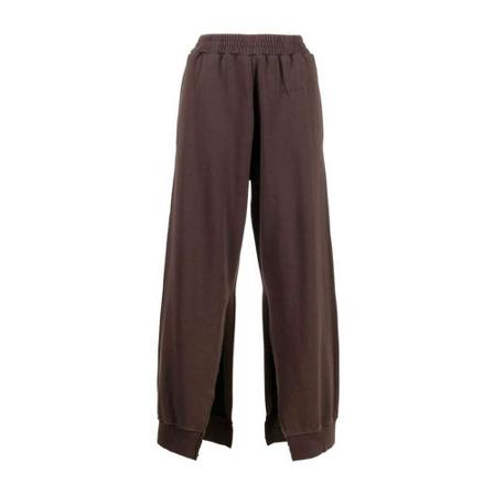 MM6 Maison Margiela, Pants Brązowy, Kobieta, Rozmiar: S