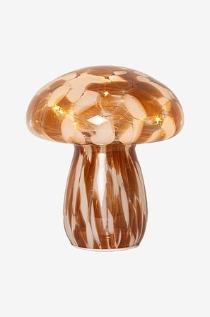 Jotex - Funghi 17cm Brun - Dekorasjon - Kjøp LED-lys hos Jotex