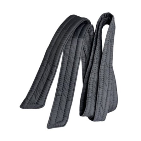 Vinterjacka för damer, vadderad med dun, bälte, kappa, midjebälte, korsett, mode, dam, skärp