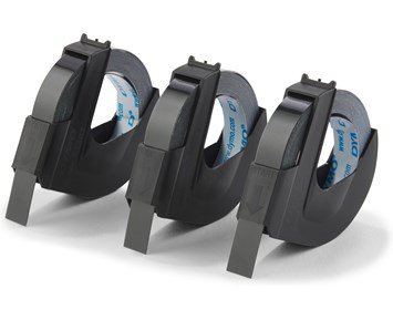 Dymo Präglingstape 3-pack till Omega - 3-pack präglingstejp till Omega märkmaskin