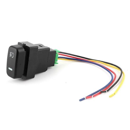 Ersättningsknapp för dimljus som passar Mitsubishi Pajero/Lancer/Outlander/Triton