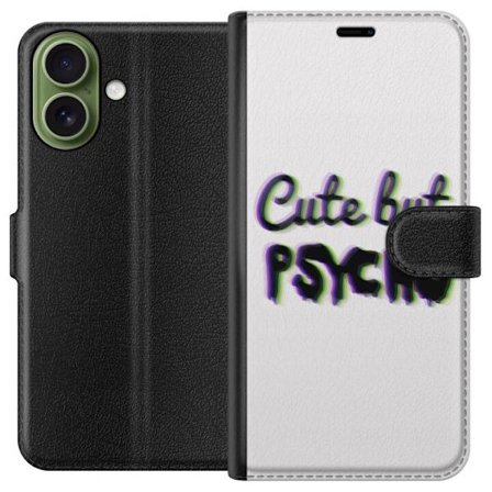 Kompatibel Tegnebogsetui til Apple iPhone 17 Rainbow-farvet legetøjsfigur med et glad ansigt og farverige cirkler i en legesyg studieillustration