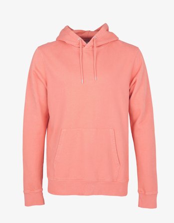 Classic Organic Hood - Bright Coral - S