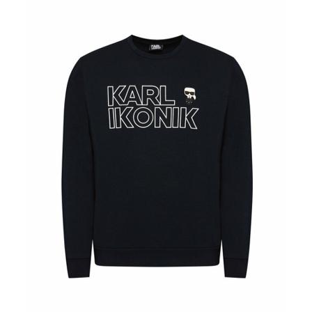 Karl Lagerfeld Iconic sweat blå, Herr Tröjor, Herr, Storlek: S