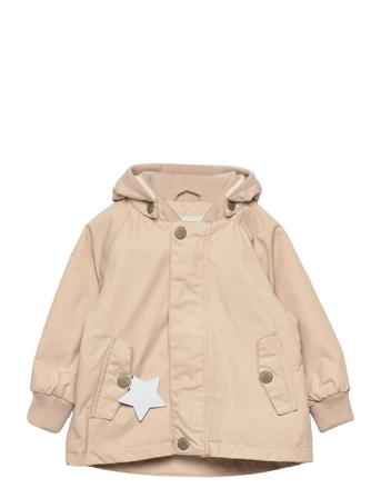 Wally Jacket Fleece, M Outerwear Shell Clothing Shell Jacket Beige Mini A Ture